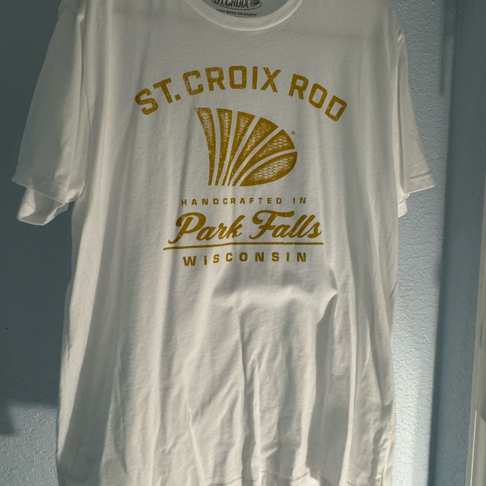 St. Croix White mens t shirt XL